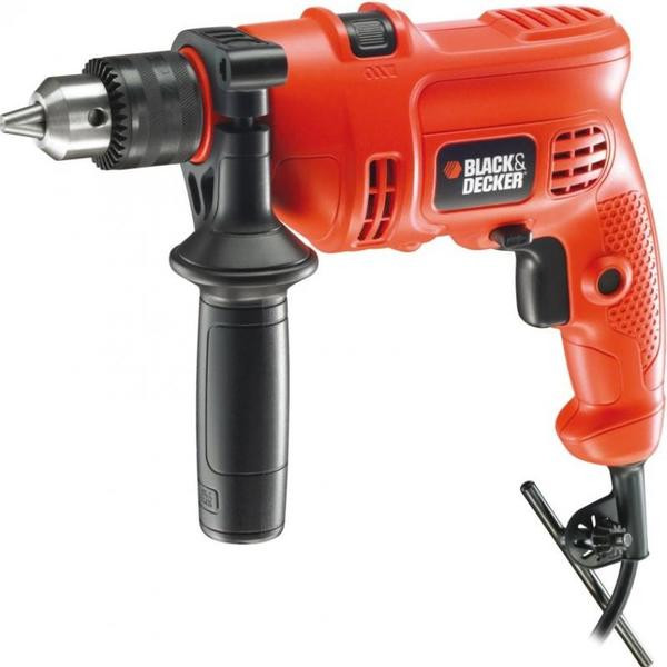 Дрель BLACK&DECKER KR504RE-XK ударная, 500Вт. 13мм, 0-2800об/мин. - фото 1 - id-p356423730