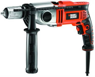 Дриль BLACK&DECKER KR8542K-QS ударний, 850 Вт, 13 мм, 3100 об/хв, кейс