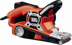 Шлиф.маш. BLACK&DECKER KA88-QS стрічкова, 720 Вт, 75х533мм.