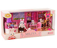 Игровой набор с флоксовыми животными Pet Cafe 55002-4