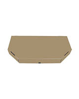 Коробка для хачапури (бурая) 300*170*40