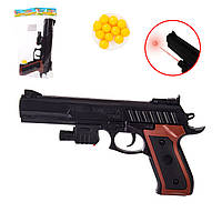Игрушечный Пистолет P298+ (144шт/2) лазер, в пакете 17*19 см, р-р игрушки 25 см