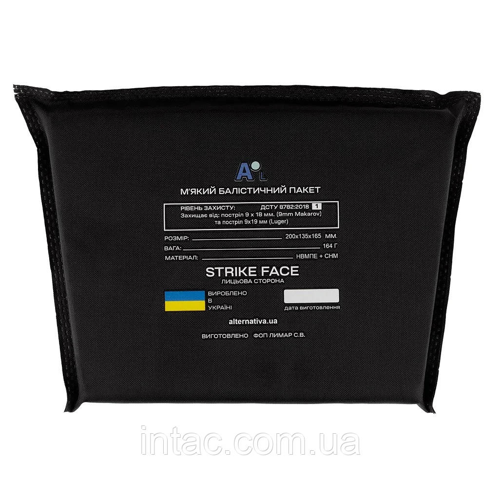 Захист, балістичний пакет BP 200x165(135) Клас 1 (Напашник)