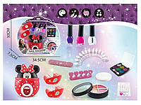 Дитячий набір косметики HZ 015 манікюрний набір, лаки, лампа, блискітки, рум'яна, наклейки для нігтів 141265