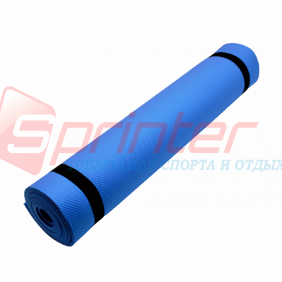Килимок для фітнесу та туризму КВ-6106 Синій, фото 1