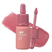 Матовий тінт для губ PERIPERA Ink The Velvet #027 STRAWBERRY NUDE 4 г