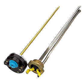 Тен 300вт з терморегулятором для алюмінієвої батареї, радіатора (1" праве різьблення)