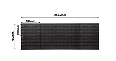 Панель для інструментів перфорована 230х78см, фото 2