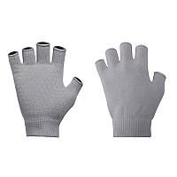 Рукавиці для Йоги Yoga Gloves (Прозоре Силіконове Покриття) світло-сірий