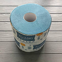 Полотенце бумажное рулон Кохавинка синий 150 метров/1050 отрывов (2рул/уп)