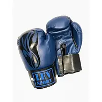 Боксерские перчатки LEV SPORT КЛАСС 12 oz стрейч синие