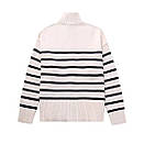 Жіночий в'язаний кардиган у смужку, фото 2