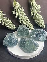 Флюорит сине-зеленый натуральный природный необработанный камень, разные размеры и вес, 1 грамм=5 грн