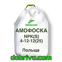Комплексне мінеральне добриво Амофоска NPK(S): 4-12-12(25), мішок 50 кг/ Біг-Бег, вир-во Польща