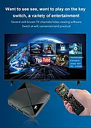Ігрова ТВ-приставка M8 mini 4K на Android TV із вбудованим емулятором ретро-ігор та джойстиками, фото 6