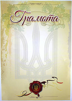 Грамота NoГВ-01-024/Апельсин/(100)