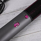 Фен щітка з гарячим повітрям, випрямляч плойка 3 в 1 Ramindong JMJ-189, фото 3