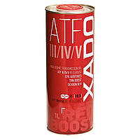 Трансмісійна олива XADO Atomic Oil ATF III/IV/V RED BOOST жерстяна банка 1 л