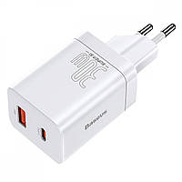 СЗУ Baseus Super Si Pro Quick Charger Type-C+USB 30W