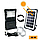 Зарядна станція + ліхтар на сонячних батареях GD-Times GD-07A 30W + 2 лампи + PowerBank + USB (2 режими), фото 9