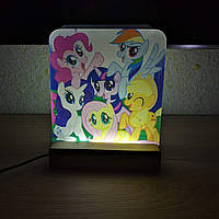 Светильник-ночник с напечатанной картинкой My Little Pony acr-uf000063