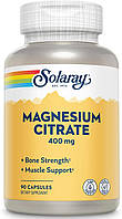 Магний цитрат Solaray Magnesium Citrate 400 mg 90 капсул