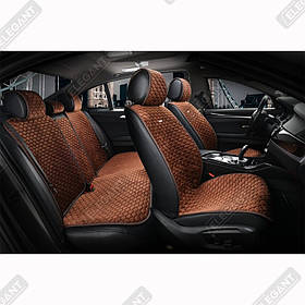 Накидки на автомобільні сидіння Elegant Maxi PALERMO коричневі комплект