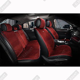 Накидки на автомобільні сидіння Elegant Maxi PALERMO червоні комплект