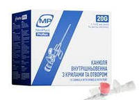 Канюля MP MedPlast Proflon 20G 1,1 х 32, розовый