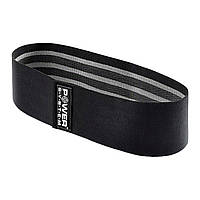 Тканая резинка для фитнеса и спорта Power System PS-4093 Booty Band LVL 3 Black/Grey (d_94 см. 6-12кг.)