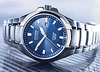 Титановые мужские часы Citizen Eco-Drive BM7170-53L. Солнечная батарея, сапфировое стекло