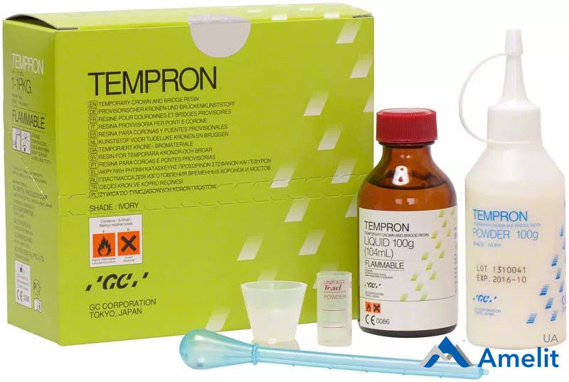 Пластмаса Tempron (GC), набір 100 г + 104 мл