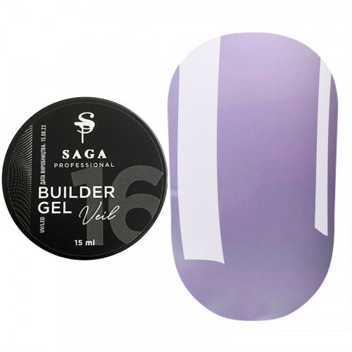 Гель для нарощування Saga Veil Gel 16