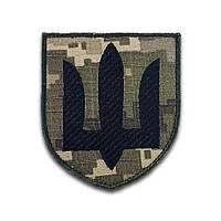 Шеврон тризуб Украины инженерные и радиотехнические войска вышивка Шевроны на заказ на липучке ВСУ (вш-18)