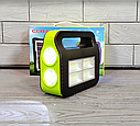 Сонячна станція/ліхтар-світильник акумуляторний з PowerBank + 2 лампочки COBA CB-999B, фото 9