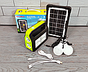 Сонячна станція/ліхтар-світильник акумуляторний з PowerBank + 2 лампочки COBA CB-999B, фото 5