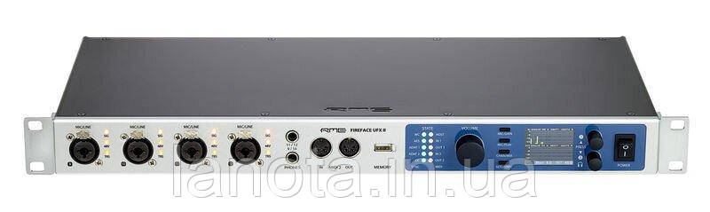 Аудиоинтерфейс RME Fireface UFX II - фото 2 - id-p2009021757