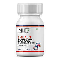 Мумие или шилажит (экстракт) 500 мг, 60 веган.капс., ИнЛайф; Shilajit extract 500 mg 60 veg.caps., InLife