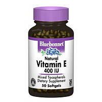 Витамин E Bluebonnet Nutrition Natural Vitamin E 400IU 50 Caps DI, код: 7679196