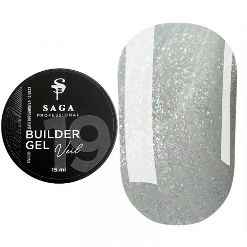 Гель для нарощування Saga Veil Gel 19