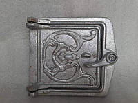 Двері алюмінієві прочисні 165х155 для печі. Сажотруска