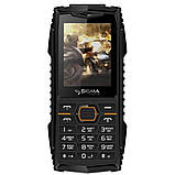 Мобільний телефон Sigma mobile X-treme AZ68 чорно жовтогарячий 4827798374917, фото 2