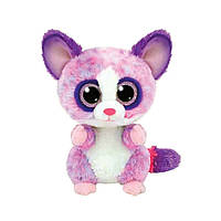 Детская игрушка мягконабивная TY Beanie Boos Розовый лемур BECCA 15см, 36395