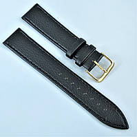 18 мм Кожаный Ремешок для часов CONDOR 525.18.01 Черный Ремешок на часы из Натуральной кожи