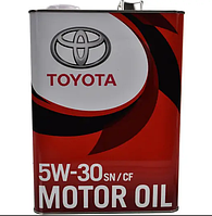 Масло моторное TOYOTA 5w-30 SN/CF 4л Оригинал 08880-10705/08880-83322 . Имеется подбор фильтров