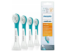 Сменные насадки на детскую зубную щетку Philips Sonicare KIDS 3+ HX6032/33 4шт