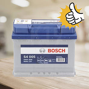 Батарея акумуляторна Bosch 12В 60Аг 540А(EN) R+