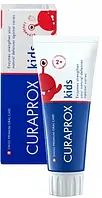 Детская зубная паста Curaprox Kids с фтором 950, вкус клубники, 60 мл