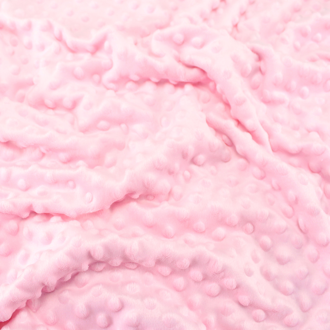 Плюш Minky світло рожевий 350 г/м2 № м-6, фото 1