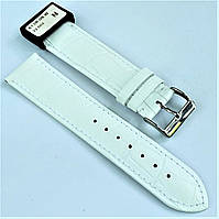 22 мм Кожаный Ремешок для часов CONDOR 613.22.09 Белый Ремешок на часы из Натуральной кожи